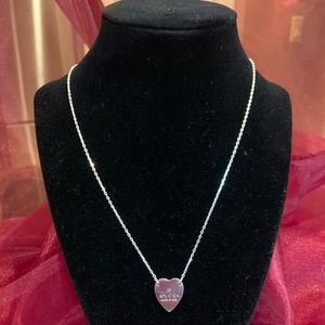 Gucci Women’s Sterling Silver Heart Pendant